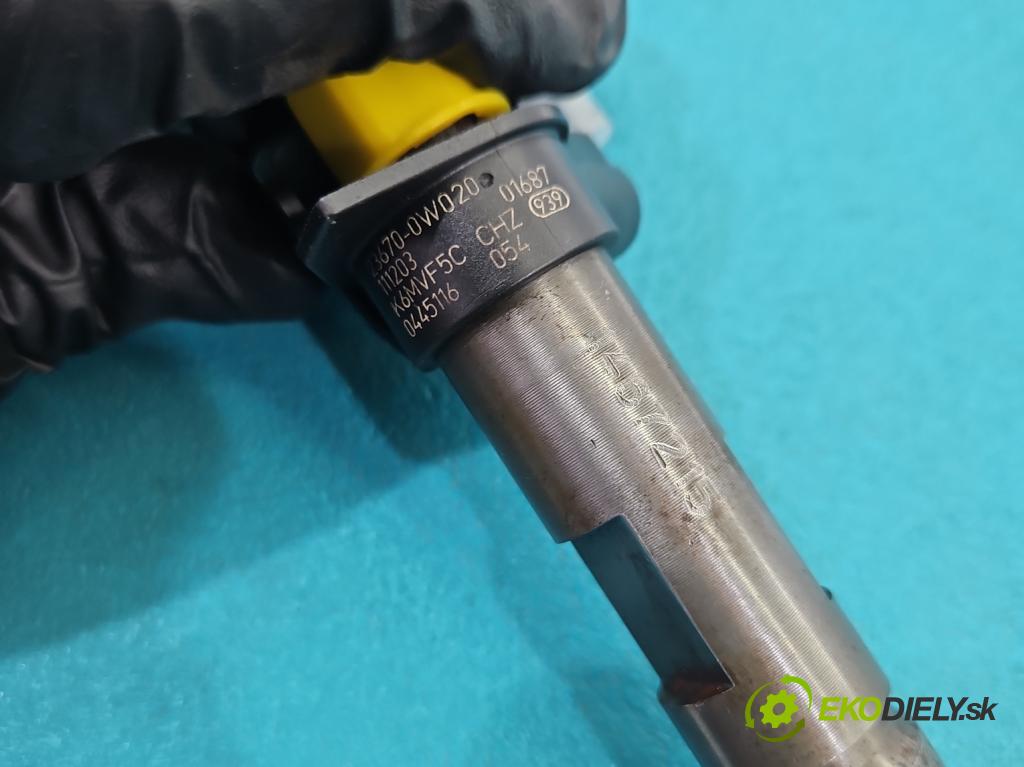 Toyota Yaris III 2011-2020 1.4 D4D 90 HP manual 66 kW 1364 cm3 5- vstrek 0445116054 (Vstrekovač paliva)