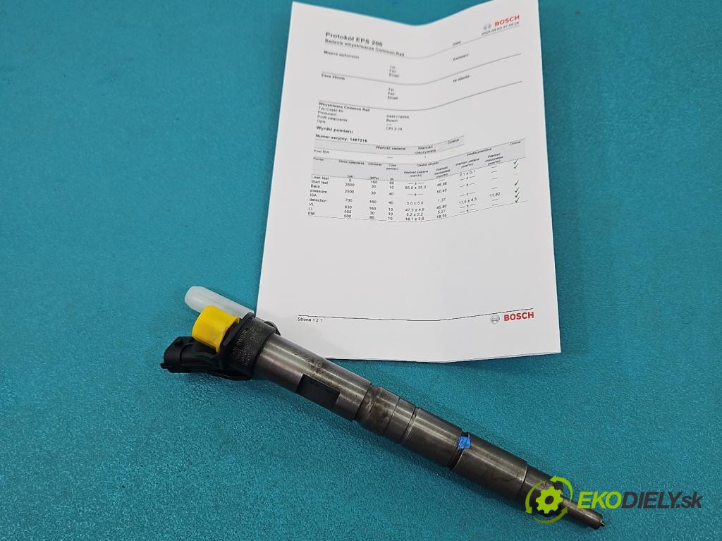 Toyota Yaris III 2011-2020 1.4 D4D 90 HP manual 66 kW 1364 cm3 5- vstrek 0445116054 (Vstrekovač paliva)