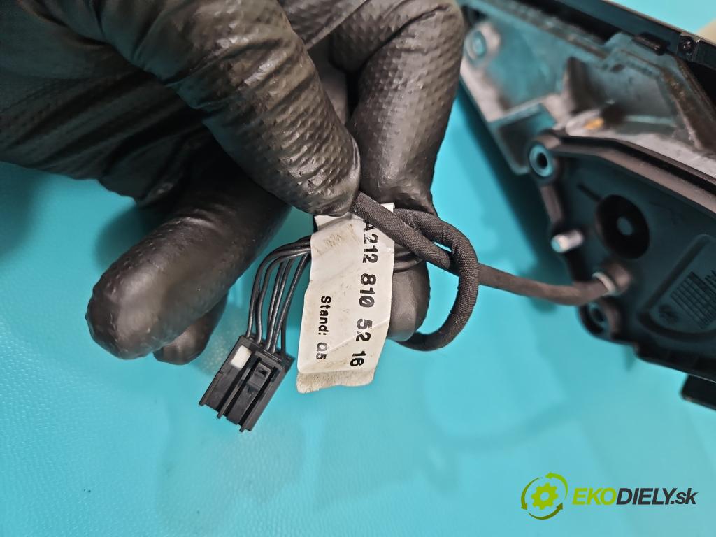 Mercedes E W212 2009-2016 2.2 cdi (651924) 136 HP automatic 100 kW 2143 cm3 5- zrkadlo pravé A2128105216 (Kľučka dverí ostatné)