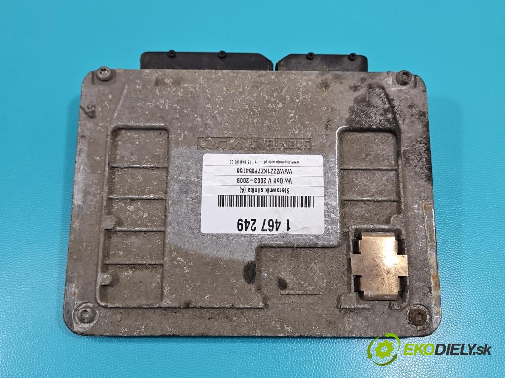 Vw Golf V 2003-2009 1.6 SR 102 HP manual 75 kW 1595 cm3 5- riadiaca jednotka motora 06A906033EM