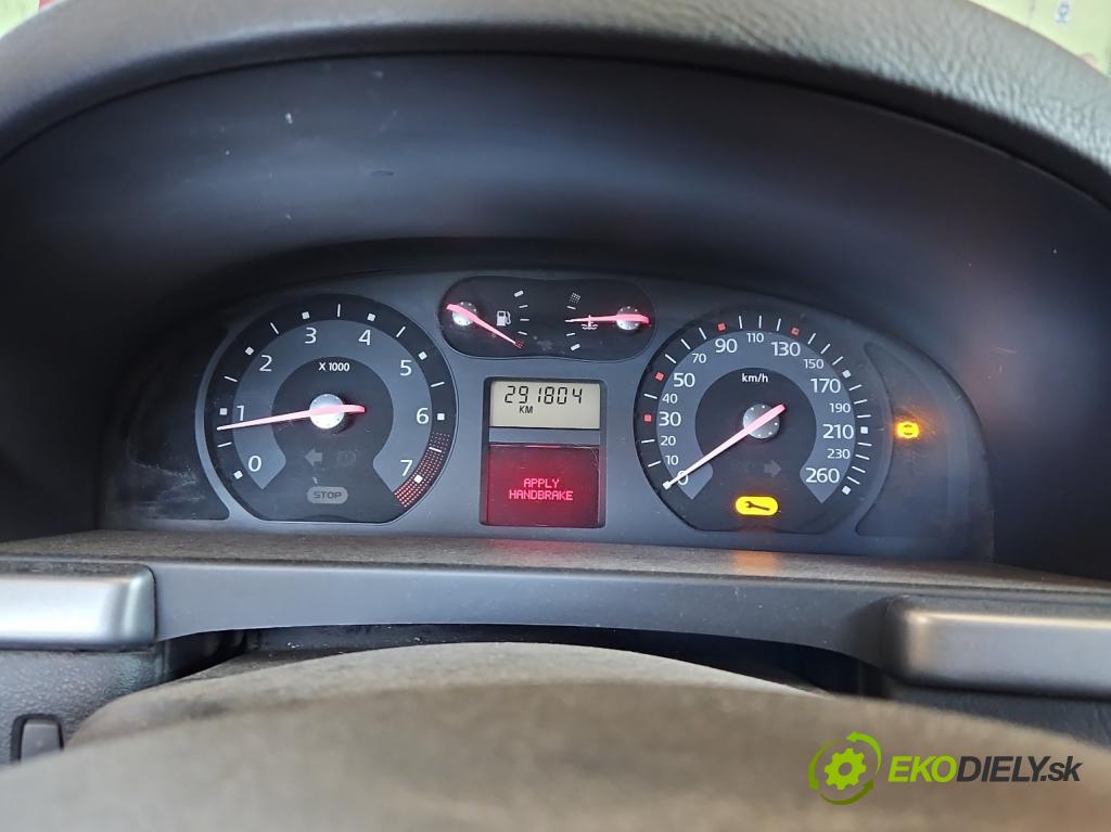 Renault Laguna II 2001-2007 2.0 16V 135 hp manual 99 kW 1998 cm3 5- Přístrojová deska 8200291327 (Přístrojové desky, displeje)