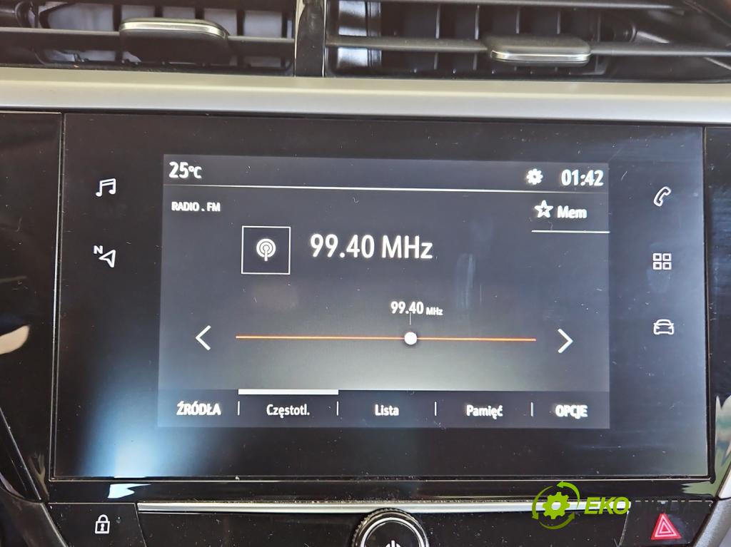 Opel Corsa F 2019- 1.2 12V 75 hp manual 55 kW 1199 cm3 5- displej 39231265 (Přístrojové desky, displeje)