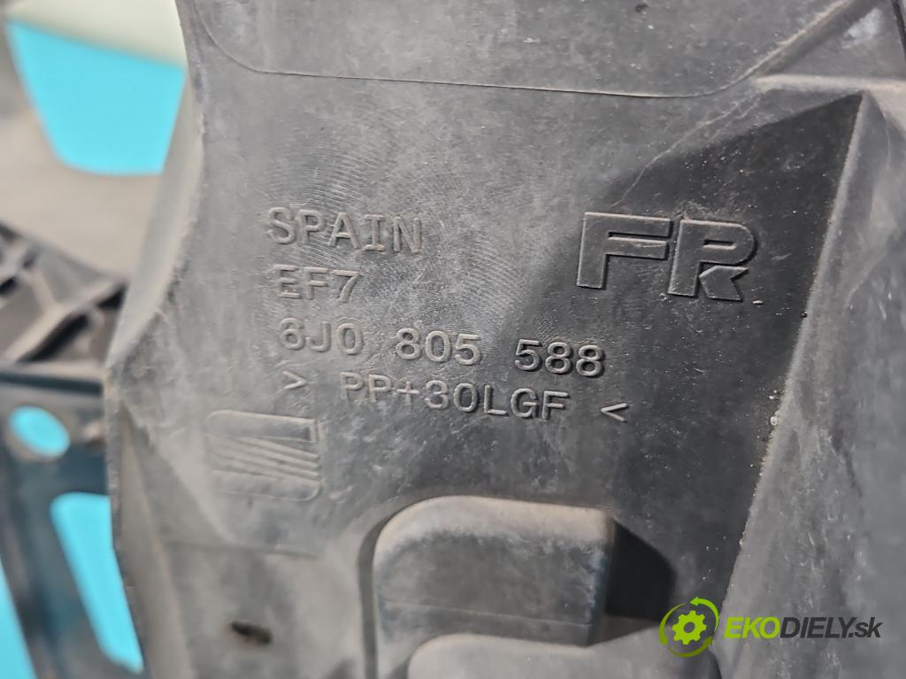 Seat Ibiza IV 6J 2008-2017 1.4 16V 86 HP manual 63 kW 1390 cm3 3- pas predný 6J0805588 (Výstuhy predné)