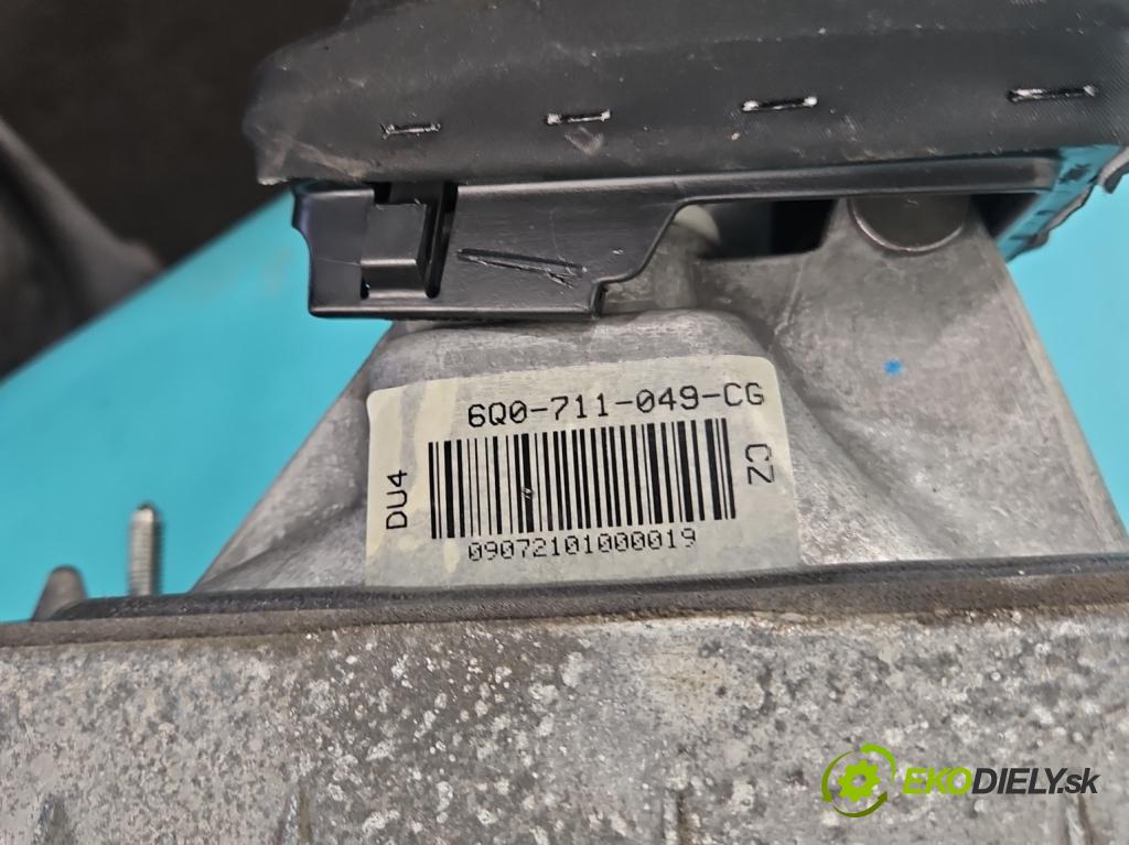 Seat Ibiza IV 6J 2008-2017 1.4 16V 86 HP manual 63 kW 1390 cm3 3- Páka: Změny: stupeň,rýchlosť 6Q0711049CG (Rýchlostná páka (kulisa))