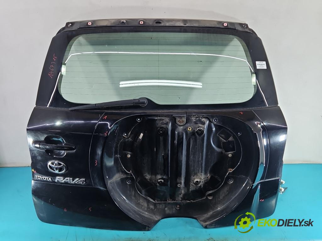 Toyota Rav4 III 2005-2012 2.0 vvti 152KM manual 112 kW 1998 cm3 5- zadna kufor  (Kapota zadná (kufor))