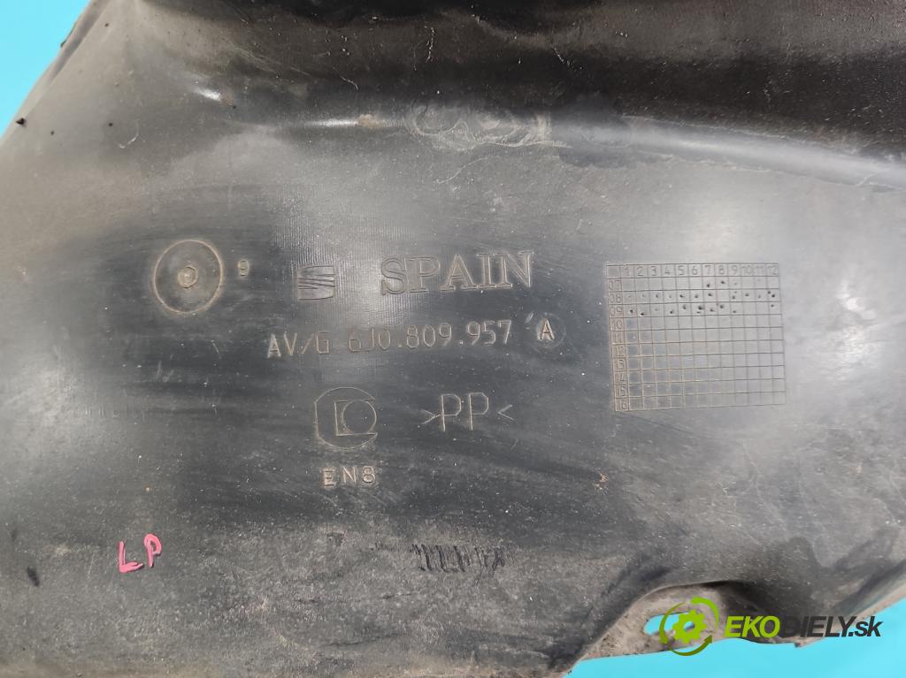 Seat Ibiza IV 6J 2008-2017 1.4 16V 86 hp manual 63 kW 1390 cm3 3- blatník: přední levé 6J0809957A