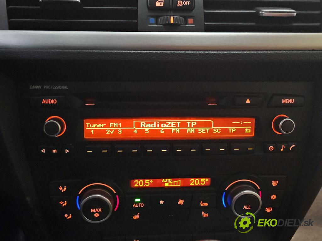 Bmw 3 E90 2005-2013 2.0d 184hp automatic 135 kW 1995 cm3 5- Radio originál 9258167