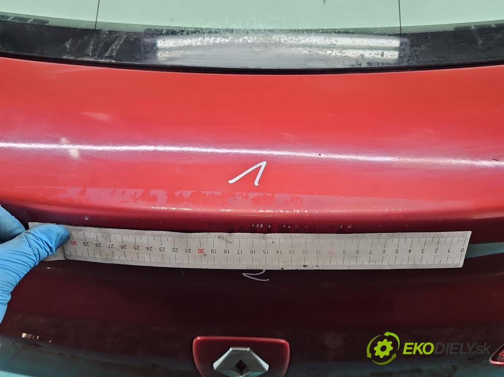 Renault Laguna II 2001-2007 2.0 16V 135 hp manual 99 kW 1998 cm3 5- zadní kufrové dveře  (Zadní kapoty)