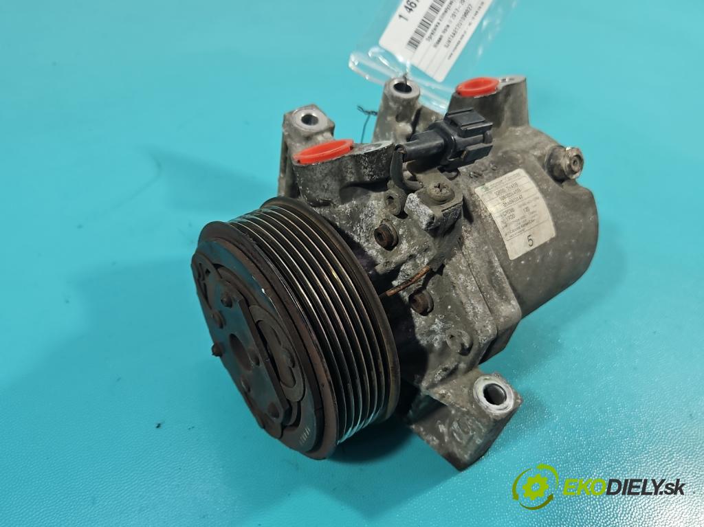 Nissan Note II 2012-2016 1.2 16V 80 HP manual 59 kW 1198 cm3 5- Kompresor: klimatizácie 926003VA5B (Kompresor klimatizácie)