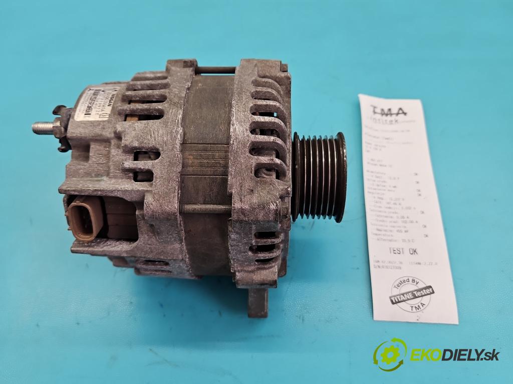 Nissan Note II 2012-2016 1.2 16V 80 HP manual 59 kW 1198 cm3 5- Alternator 23100-3VA1A (Alternátor)