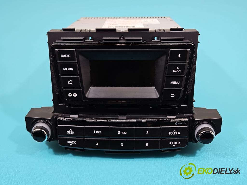 Hyundai Tucson III 2015-2020 1.7 crdi 141 HP automatic 104 kW 1685 cm3 5- Radio originál 96170-D70104X