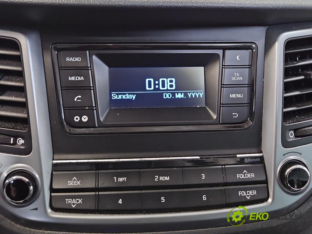 Hyundai Tucson III 2015-2020 1.7 crdi 141 HP automatic 104 kW 1685 cm3 5- Radio originál 96170-D70104X