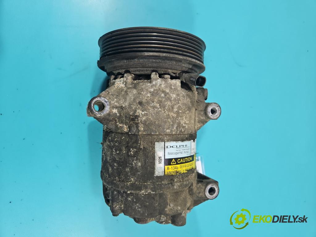 Renault Scenic II 2003-2009 1.6 16V 113 HP manual 83 kW 1598 cm3 5- Kompresor: klimatizácie 8200050141 (Kompresor klimatizácie)