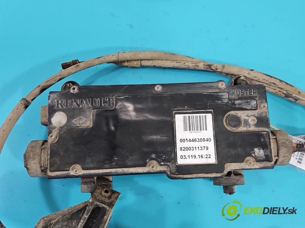 Renault Scenic II 2003-2009 1.6 16V 113 hp manual 83 kW 1598 cm3 5- brzda manuál: elektrický: 8200311379 (Ruční brzdy)