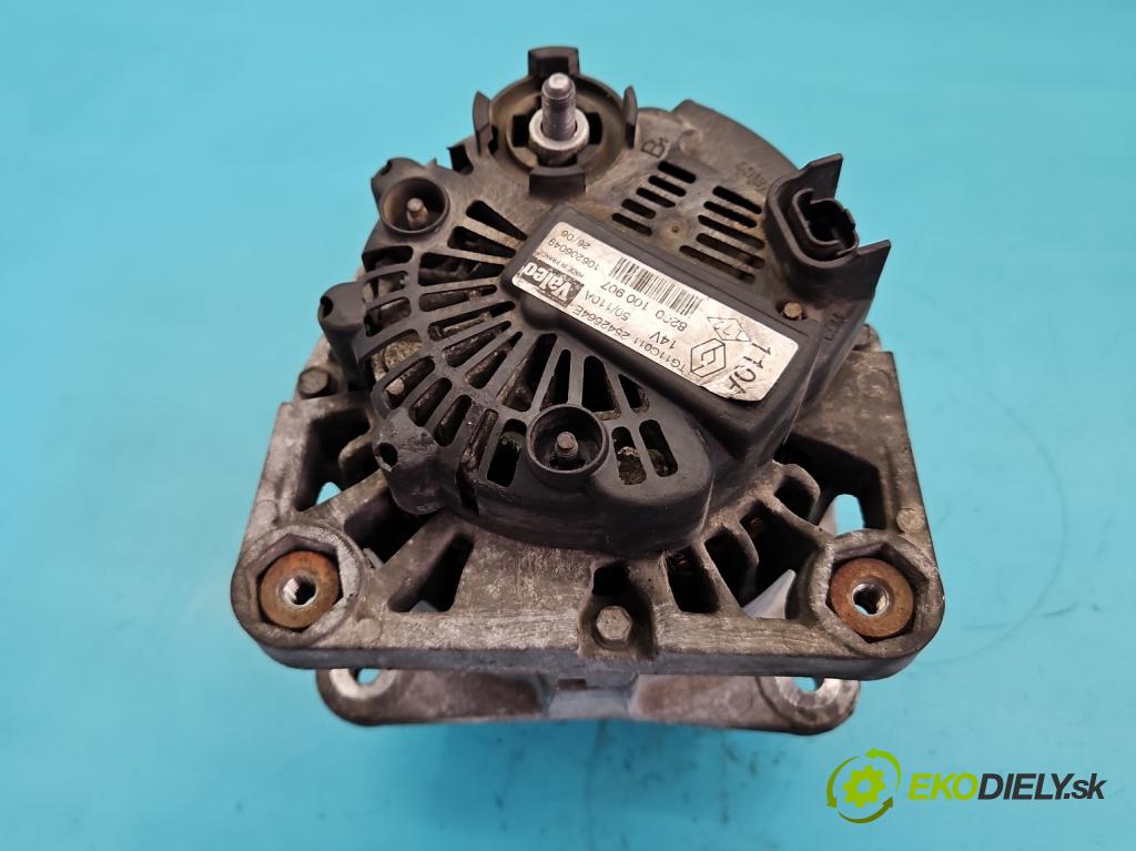 Renault Scenic II 2003-2009 1.6 16V 113 HP manual 83 kW 1598 cm3 5- Alternator 8200100907 (Alternátor)