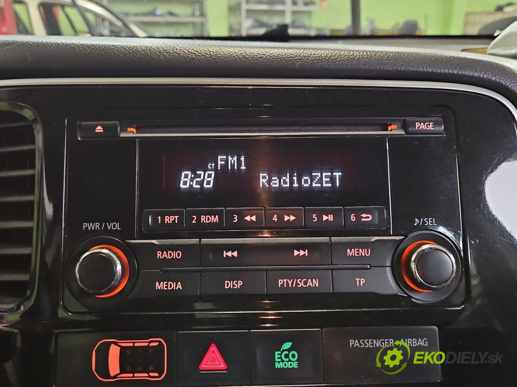 Mitsubishi Outlander III 2012-2022 2.0 16V 150 HP manual 110 kW 1998 cm3 5- Radio originál 8701A689