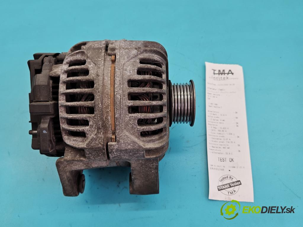 Opel Vectra C 2002-2008 2.2 dti 125 HP manual 92 kW 2172 cm3 5- Alternator 13108596 (Alternátor)