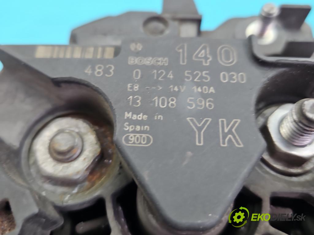 Opel Vectra C 2002-2008 2.2 dti 125 HP manual 92 kW 2172 cm3 5- Alternator 13108596 (Alternátor)