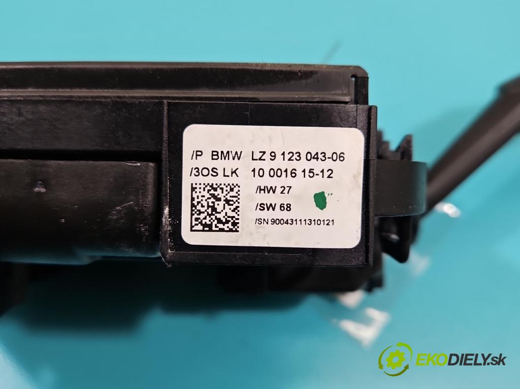 Bmw 3 E90 2005-2013 2.0d 184hp automatic 135 kW 1995 cm3 5- prepínač komplex: 9123043 (Prepínacie páčky pod volantom)