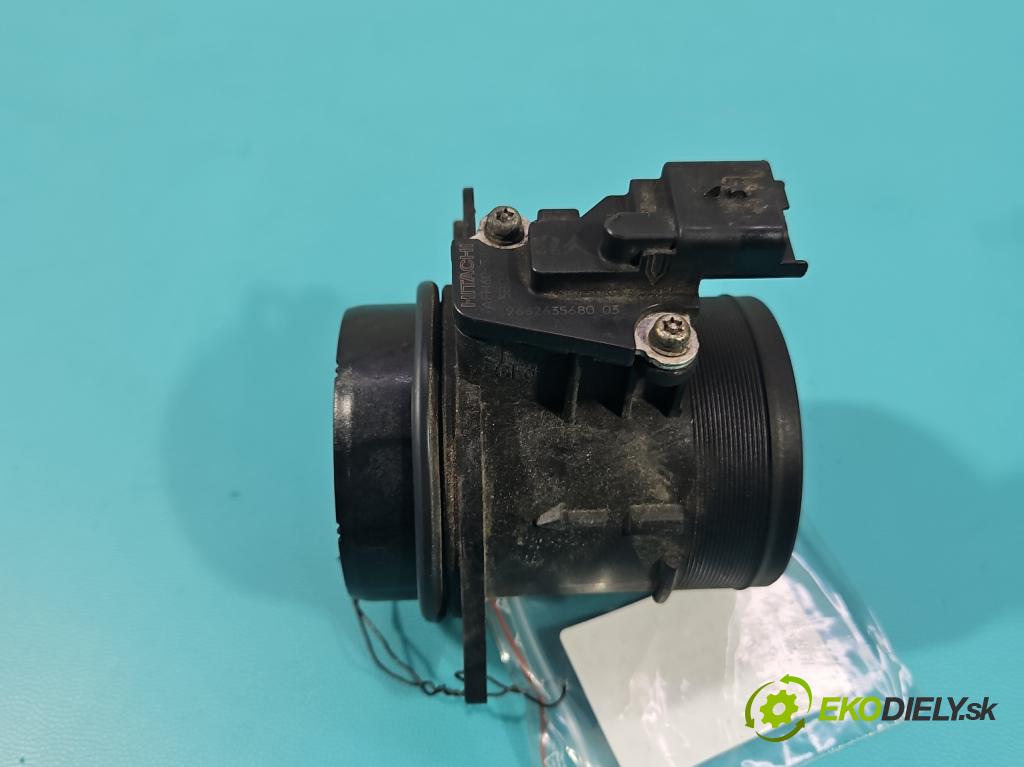 Citroen C4 Grand Picasso II 2013-2022 2.0 hdi 150 HP automatic 110 kW 1997 cm3 5- průtokoměr: AFH60-38 (Váha vzduchu)