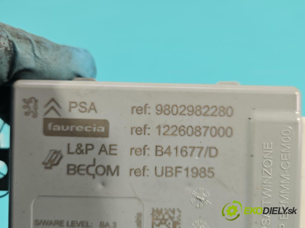 Citroen C4 Grand Picasso II 2013-2022 2.0 hdi 150 HP automatic 110 kW 1997 cm3 5- riadiaca jednotka ostatné 9802982280