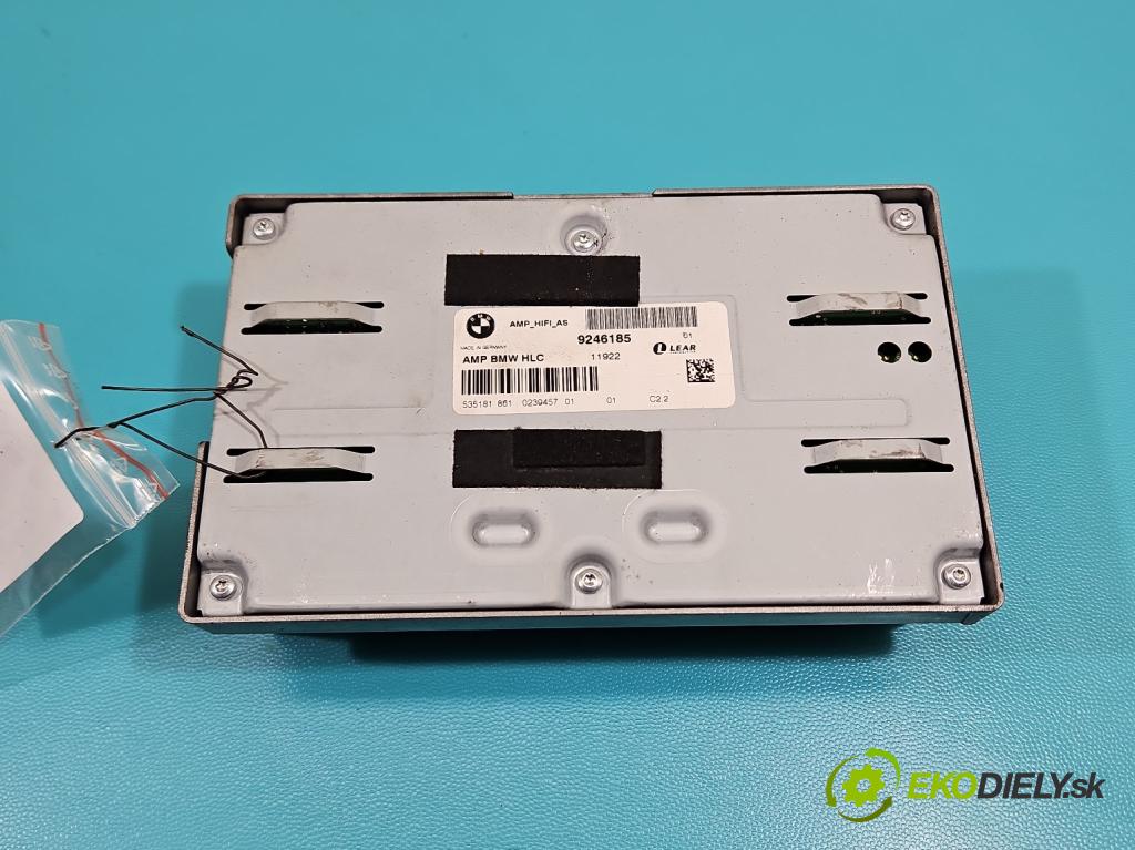 Bmw 3 E90 2005-2013 2.0d 184hp automatic 135 kW 1995 cm3 5- Zesilovač: 9246185 (Zosilňovač)