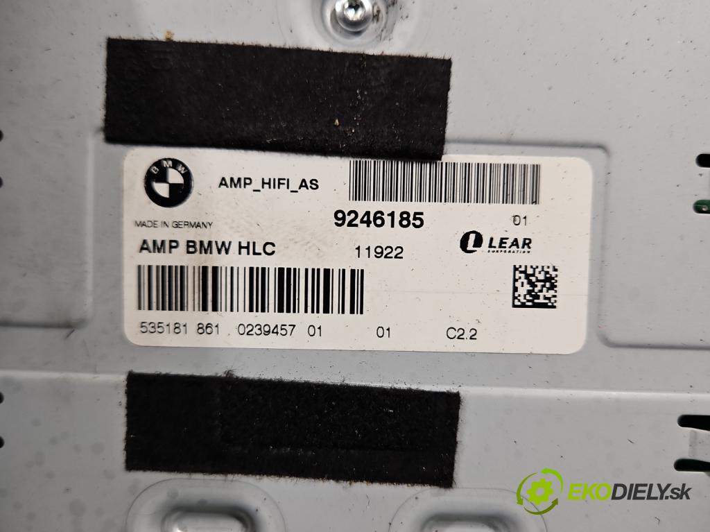 Bmw 3 E90 2005-2013 2.0d 184hp automatic 135 kW 1995 cm3 5- Zesilovač: 9246185 (Zosilňovač)