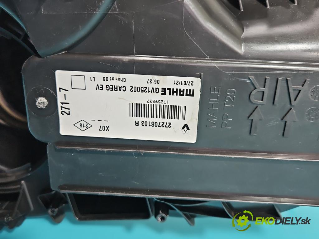 Renault Twingo III 2014-2024 0.0 82 HP automatic 60 kW  5- radiator 272708103R (Radiátor kúrenia)