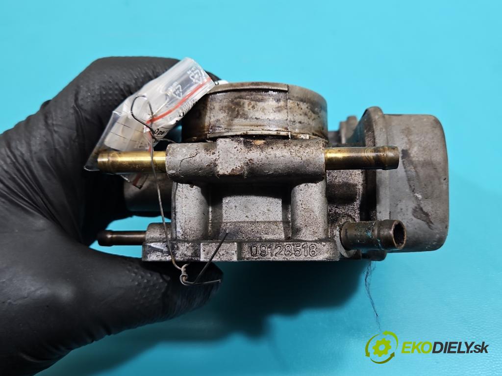 Opel Vectra C 2002-2008 1.8 16V 122 HP manual 90 kW 1796 cm3 4- klapka 09128518 (Škrtiaca klapka)