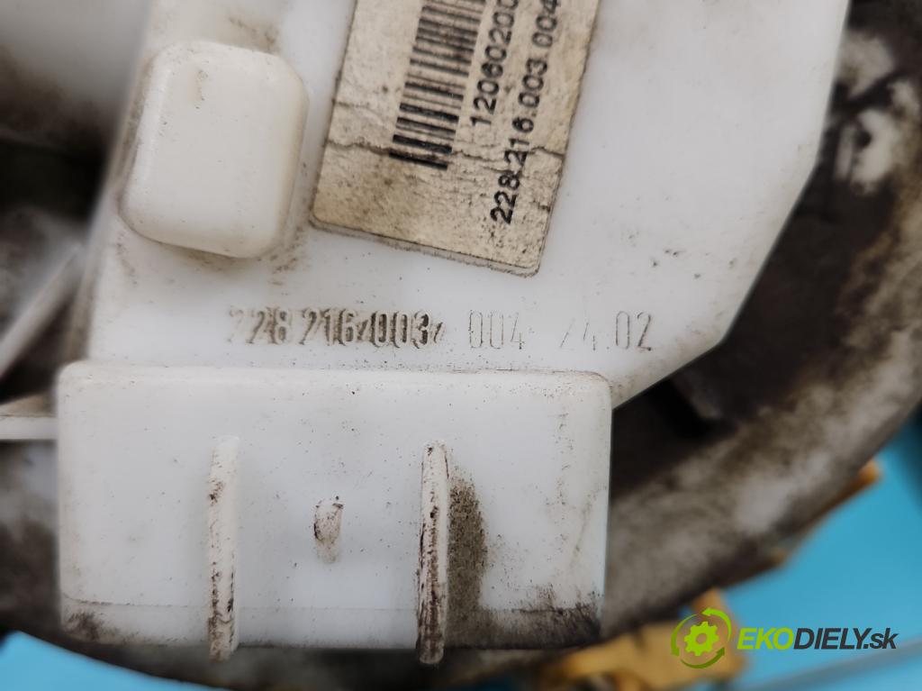 Opel Vectra C 2002-2008 1.8 16V 122 hp manual 90 kW 1796 cm3 4- čerpadlo paliva 228216003004