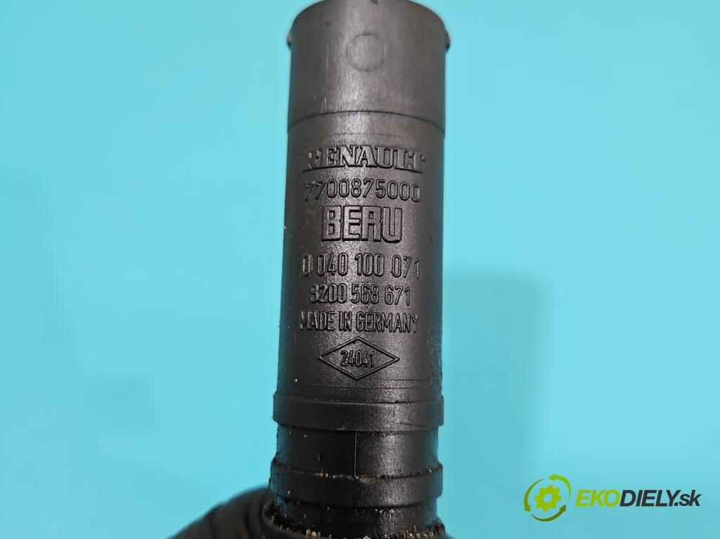 Renault Laguna II 2001-2007 2.0 16V 135 HP manual 99 kW 1998 cm3 5- cievka zapaľovacia 7700875000 (Zapaľovacia cievka)