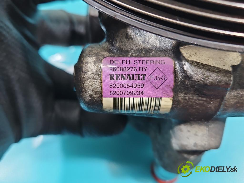 Renault Laguna II 2001-2007 2.0 16V 135 HP manual 99 kW 1998 cm3 5- čerpadlo posilovač 8200054959 (Servočerpadlo, pumpa riadenia)