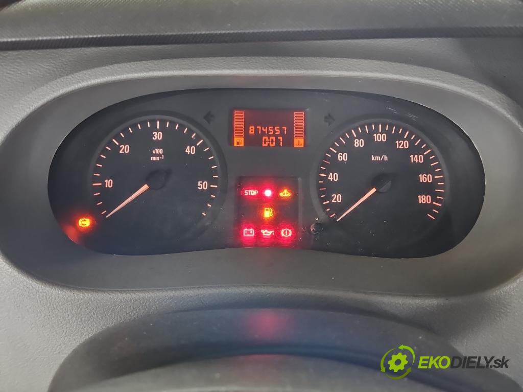 Opel Movano II 2003-2010 2.5 tdci 120 HP manual 88 kW 2464 cm3 5- prístrojovka/ budíky P8200467956-D (Prístrojová doska)