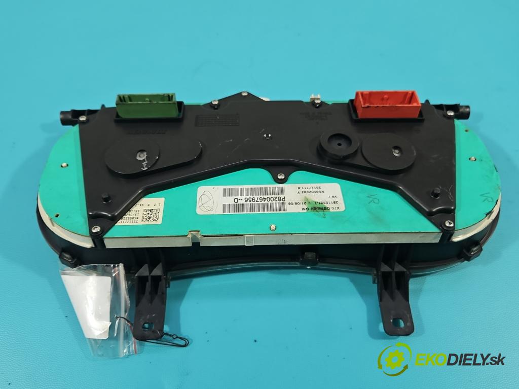 Opel Movano II 2003-2010 2.5 tdci 120 HP manual 88 kW 2464 cm3 5- prístrojovka/ budíky P8200467956-D (Prístrojová doska)