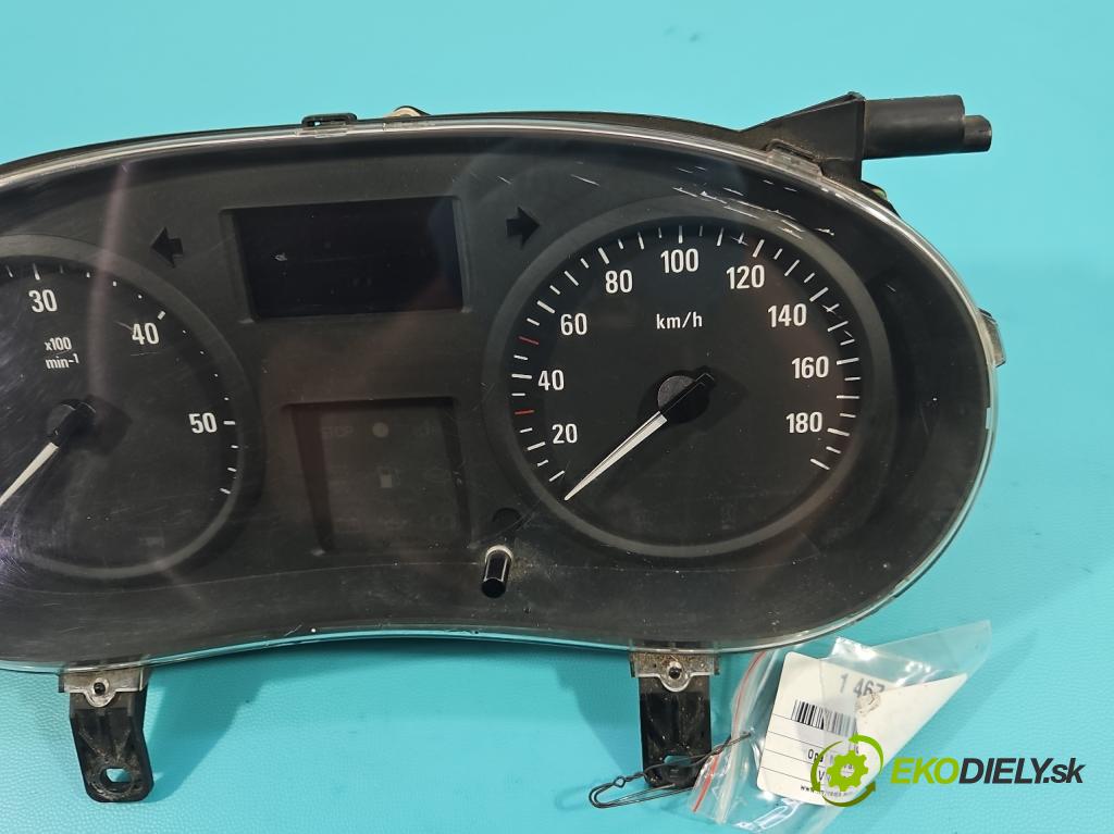 Opel Movano II 2003-2010 2.5 tdci 120 HP manual 88 kW 2464 cm3 5- prístrojovka/ budíky P8200467956-D (Prístrojová doska)