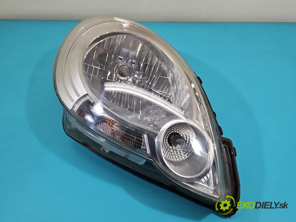Renault Kangoo II 2008- 1.5 dci 68 HP manual 50 kW 1461 cm3 5- Reflektor: pravý 260106220R (Svetlo predné pravé)