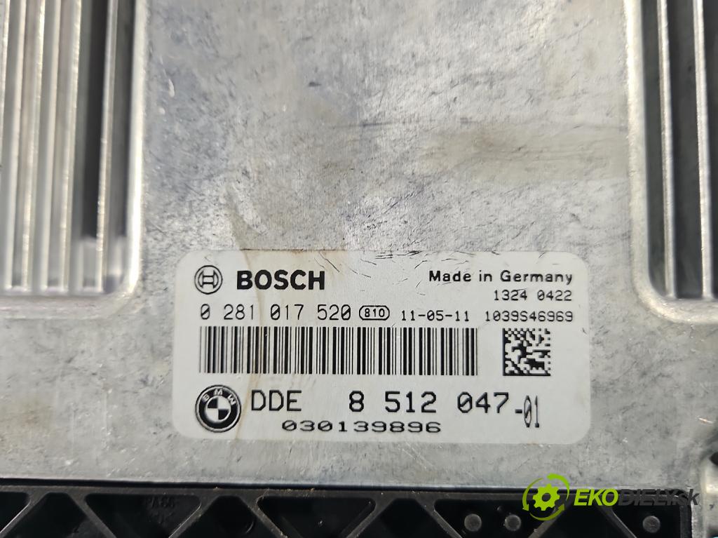 Bmw 3 E90 2005-2013 2.0d 184hp automatic 135 kW 1995 cm3 5- riadiaca jednotka motora 0281017520