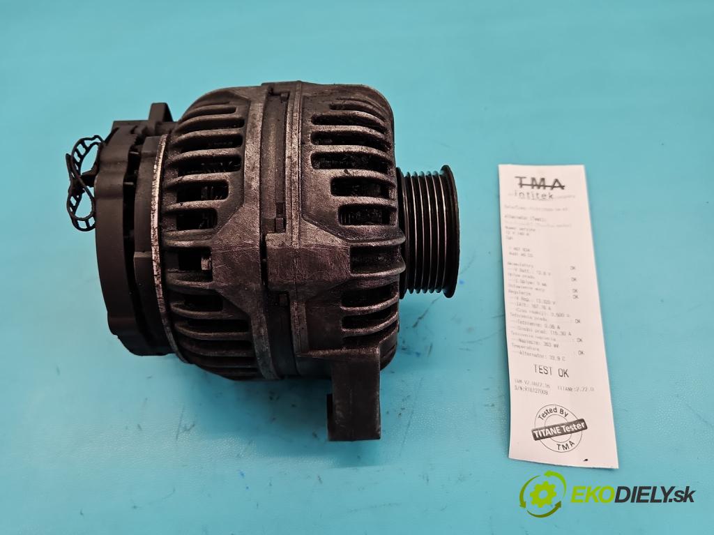 Audi A6 C5 1997-2004 2.5 tdi 179KM automatic 132 kW 2496 cm3 5- Alternator 078903016AB (Alternátor)