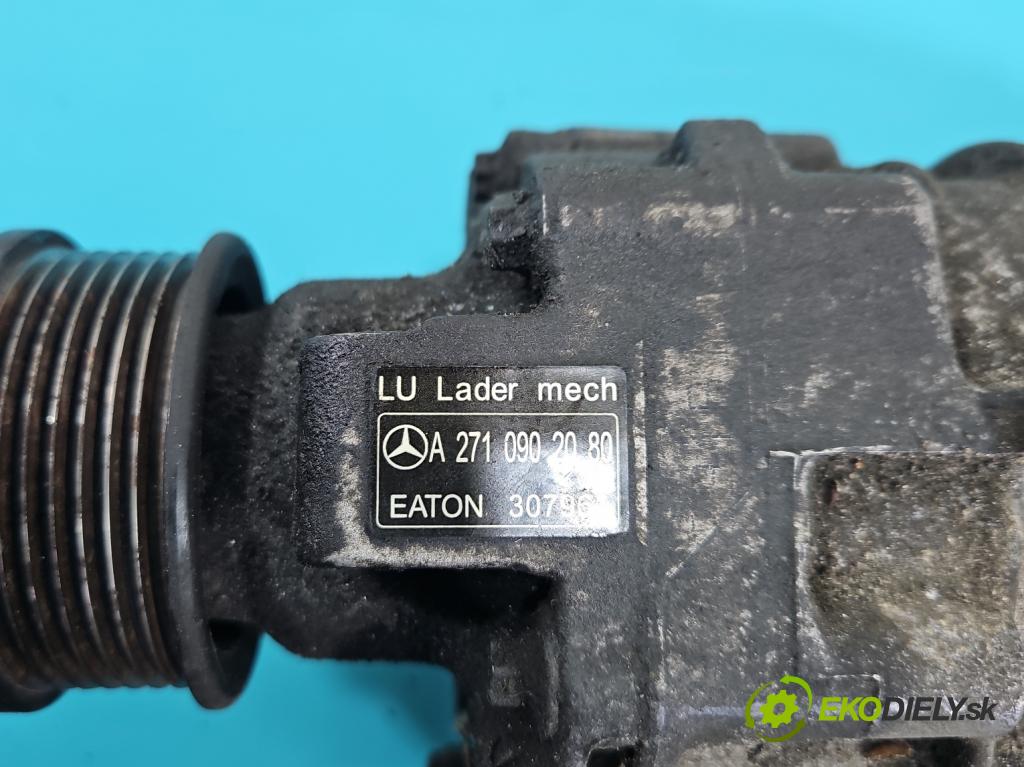 Mercedes C W203 2000-2007 1.8 kompressor 143 hp automatic 105 kW 1796 cm3 3- Turbodmychadlo A2710902080 (Kompletní turbodmychadlo)