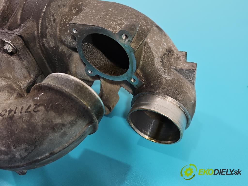 Mercedes C W203 2000-2007 1.8 kompressor 143 hp automatic 105 kW 1796 cm3 3- Turbodmychadlo A2710902080 (Kompletní turbodmychadlo)