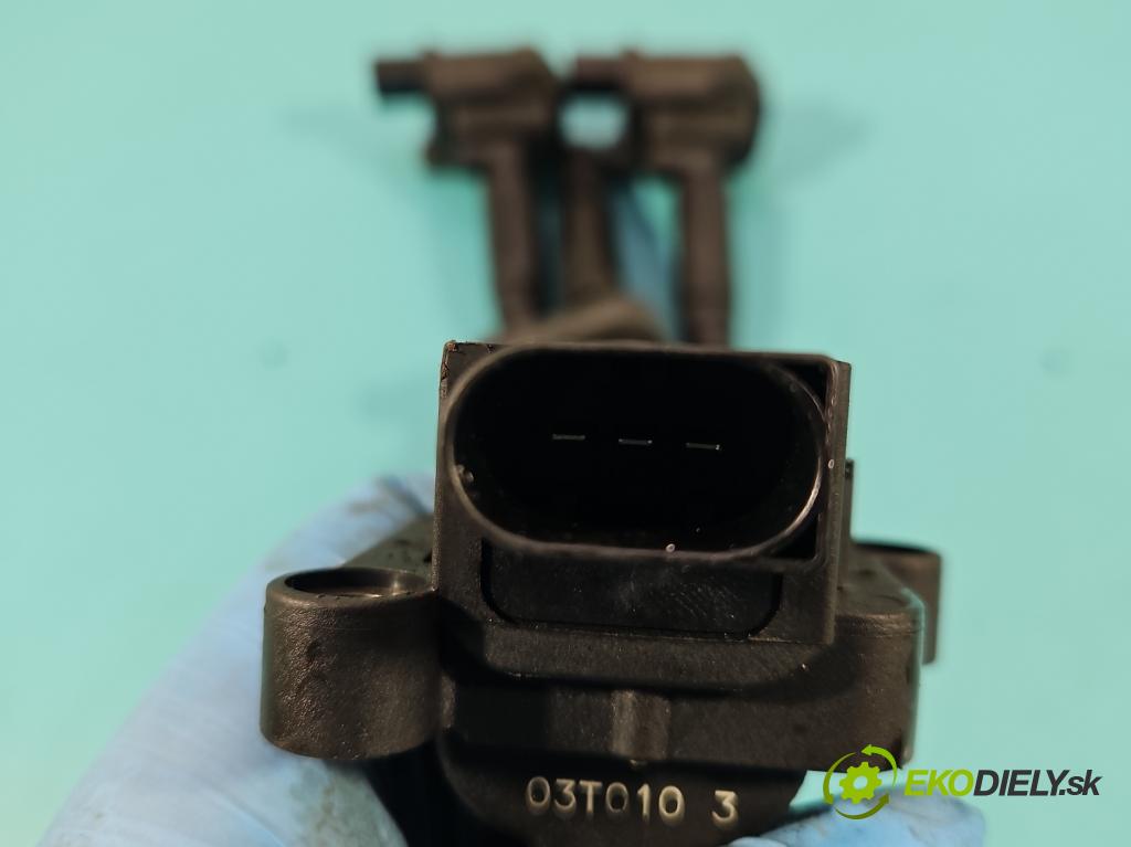 Mercedes C W203 2000-2007 1.8 kompressor 143 HP automatic 105 kW 1796 cm3 3- cievka zapaľovacia A0001501580 (Zapaľovacia cievka)