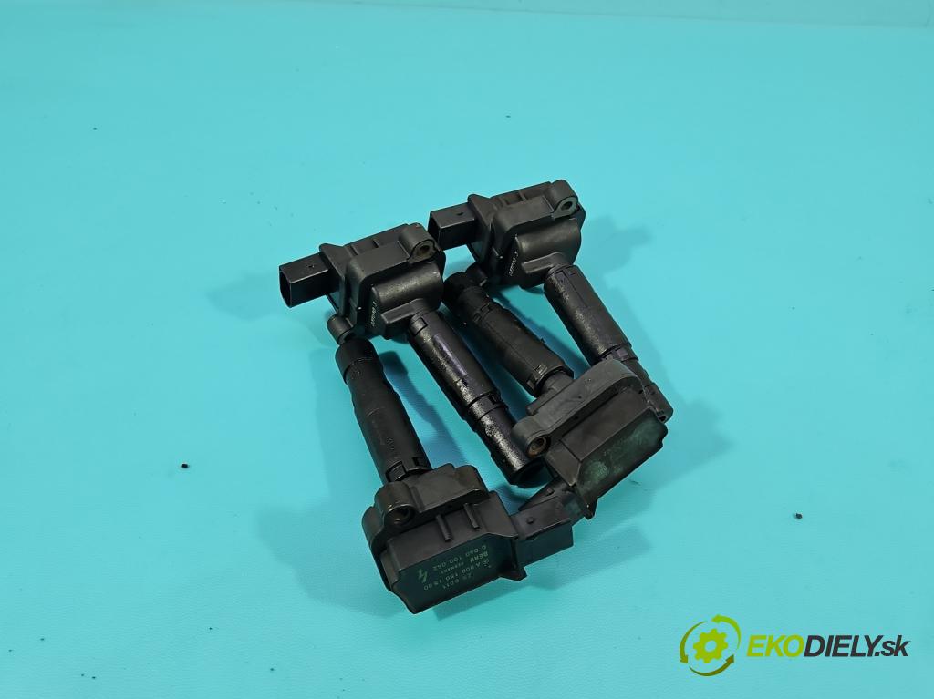 Mercedes C W203 2000-2007 1.8 kompressor 143 HP automatic 105 kW 1796 cm3 3- cievka zapaľovacia A0001501580 (Zapaľovacia cievka)