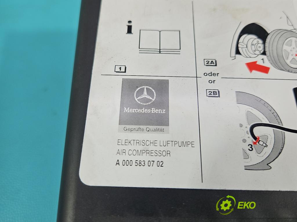 Mercedes C W203 2000-2007 1.8 kompressor 143 hp automatic 105 kW 1796 cm3 3- čerpadlo kompresor do pneumatík A0005830702