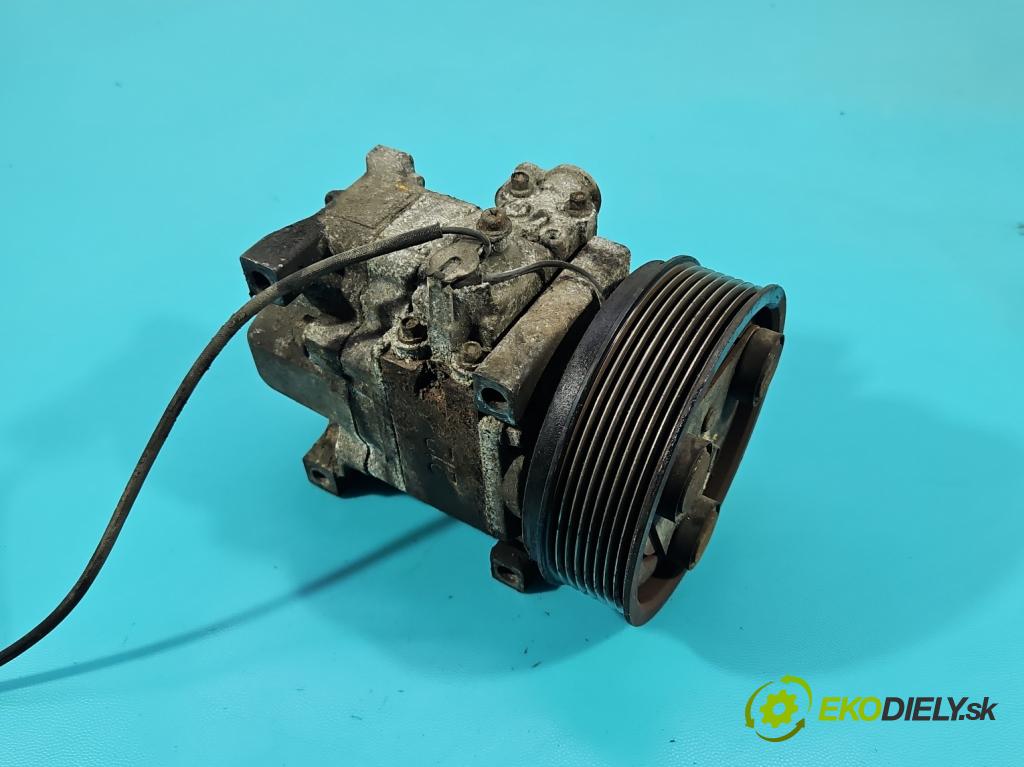 Mazda 6 I GG 2002-2007 2.0 citd 121KM manual 89 kW 1998 cm3 5- Kompresor: klimatizácie H12A1AE4DC (Kompresor klimatizácie)