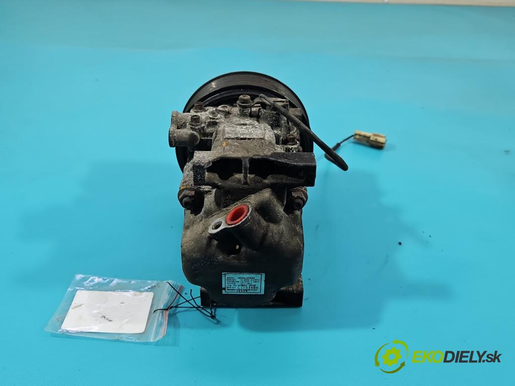 Mazda 6 I GG 2002-2007 2.0 citd 121KM manual 89 kW 1998 cm3 5- Kompresor: klimatizácie H12A1AE4DC (Kompresor klimatizácie)