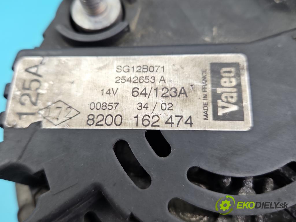 Mitsubishi Carisma 1.9 dci 102 HP manual 75 kW 1870 cm3 5- Alternator 8200162474 (Alternátor)