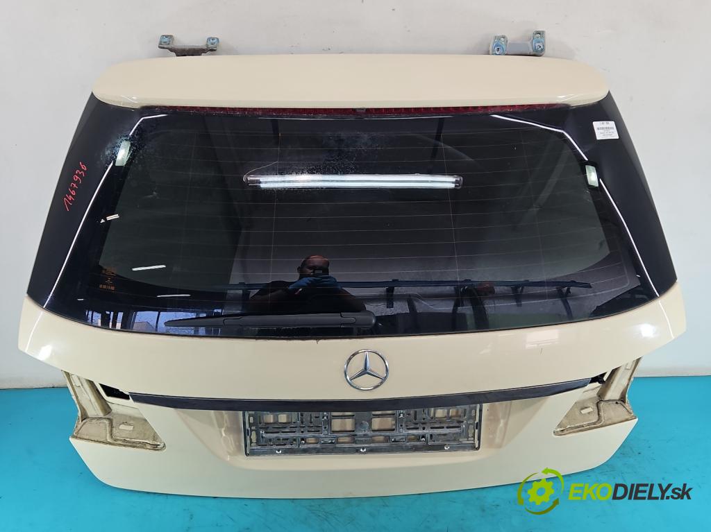 Mercedes E W212 2009-2016 2,2.0 cdi (651924) 136 HP automatic 100 kW 2143 cm3 5- zadna kufor  (Kapota zadná (kufor))