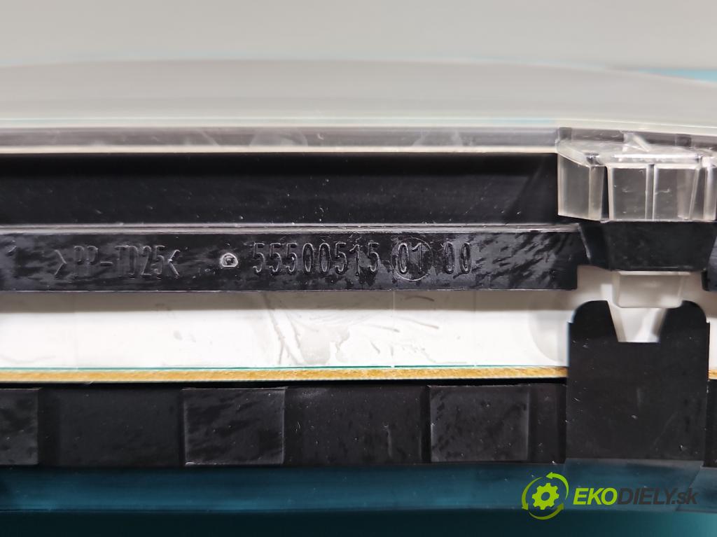 Fiat Punto Grande 1.4 8V 77 HP manual 57 kW 1368 cm3 5- prístrojovka/ budíky 55500515 (Prístrojová doska)