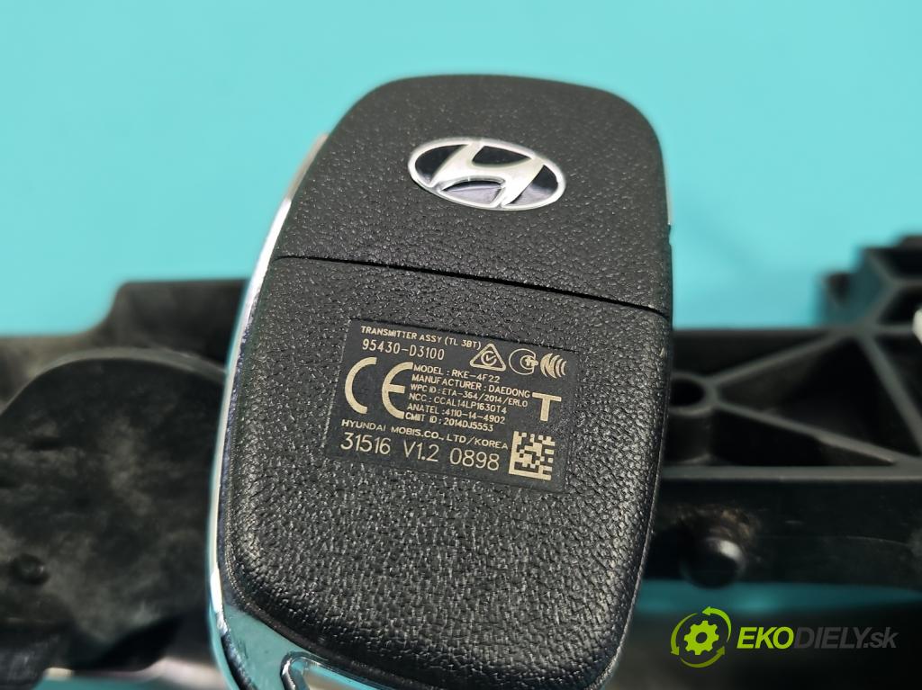 Hyundai Tucson III 2015-2020 1.7 crdi 141 HP automatic 104 kW 1685 cm3 5- rukoväť predné ľavé mimo:  (Kľučka dverí vonkajšia predná ľavá)