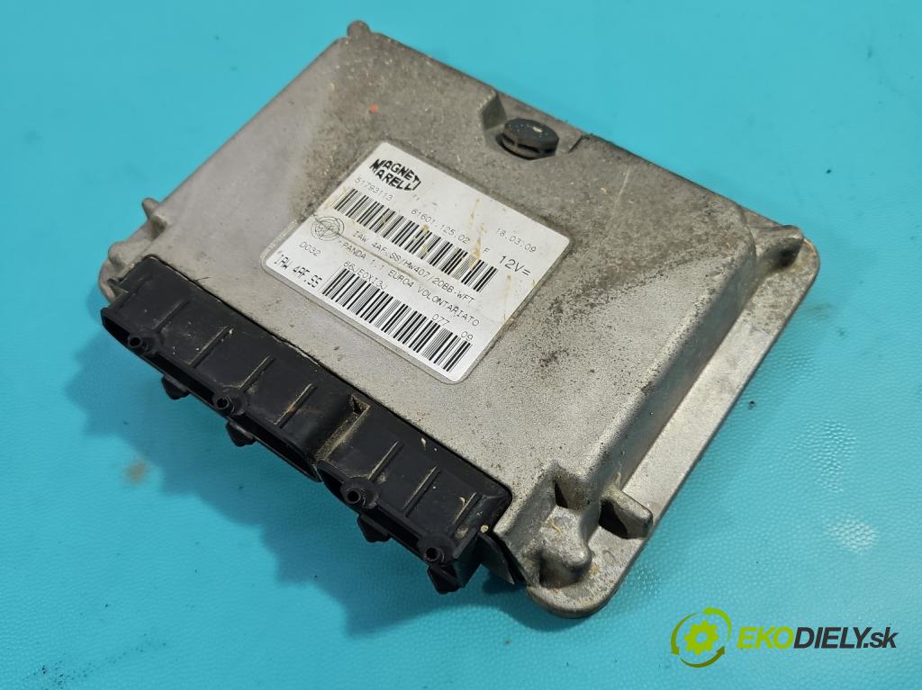 Fiat Panda II 2003-2012 1.1 54 HP manual 40 kW 1108 cm3 5- riadiaca jednotka motora 51793113